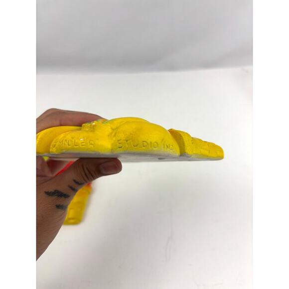 VTG 1970s Miller Studios Chalkware Fruit and Vegetable Basket Wall Hangings - Picture 11 of 16